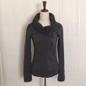 Killer $160 Nomads Hemp Wear grey organic cotton tribal festival jacket XS